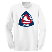 ADULT, Long Sleeve T Shirt, 5.4 oz. 100% Cotton T Shirt, FSC Crest 