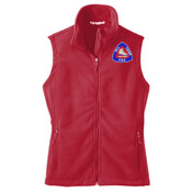LADIES, Full-Zip, Fleece Vest, FSC Crest